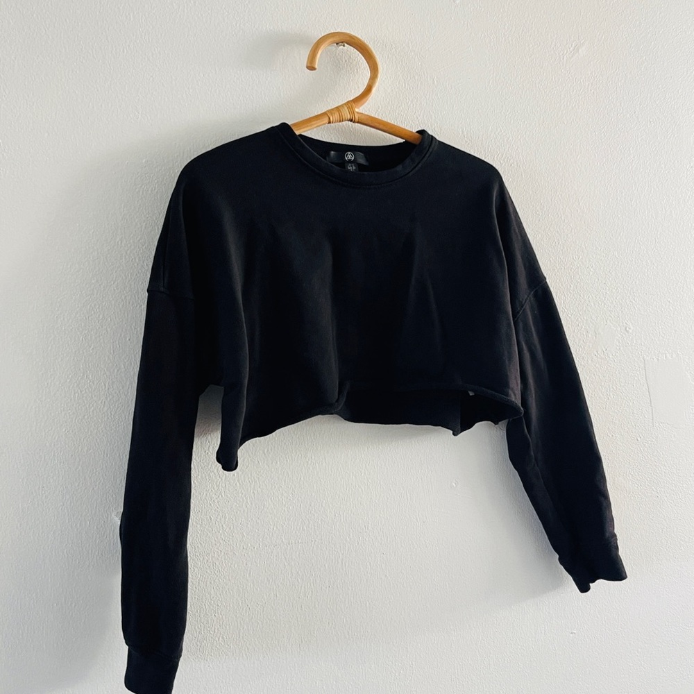 Misguided long sleeve black sweater.